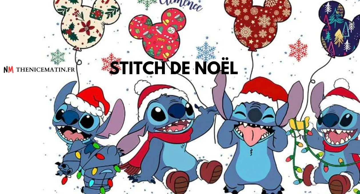 Stitch de Noël