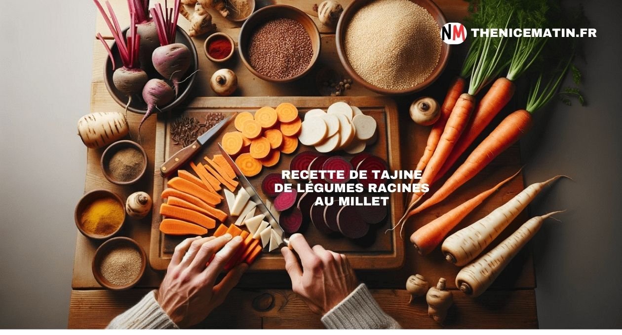 recette de tajine de légumes racines au millet