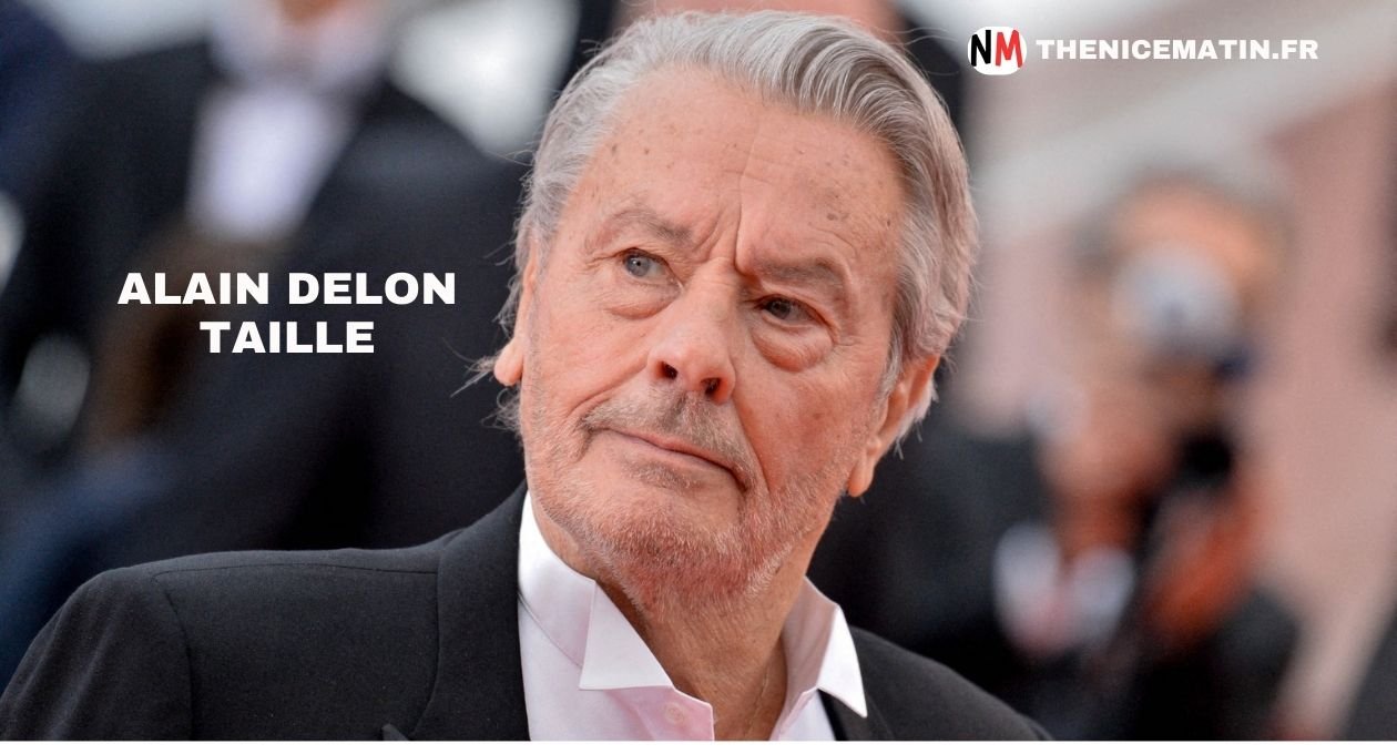 alain delon taille